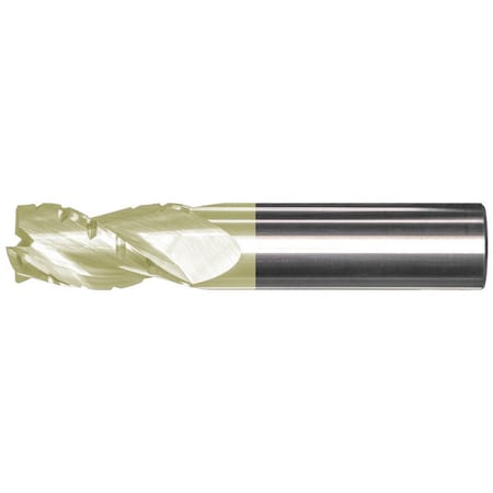 Mastercut Tool Corp. 3/8x7/8x3/8x2-1/2 3FL .040 Corner Radius Aluminum Xtreme Chipbreaker Endmill, PowerZ 423-474-4